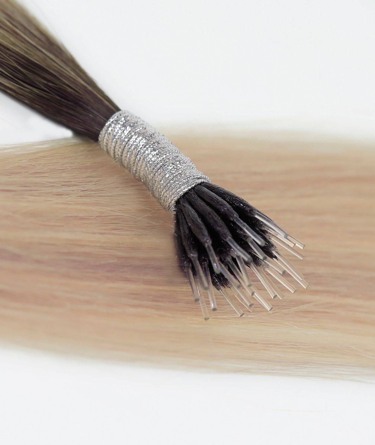 #Iced Coffee Balayage Nano Tip Hair Extensions — Value Grade