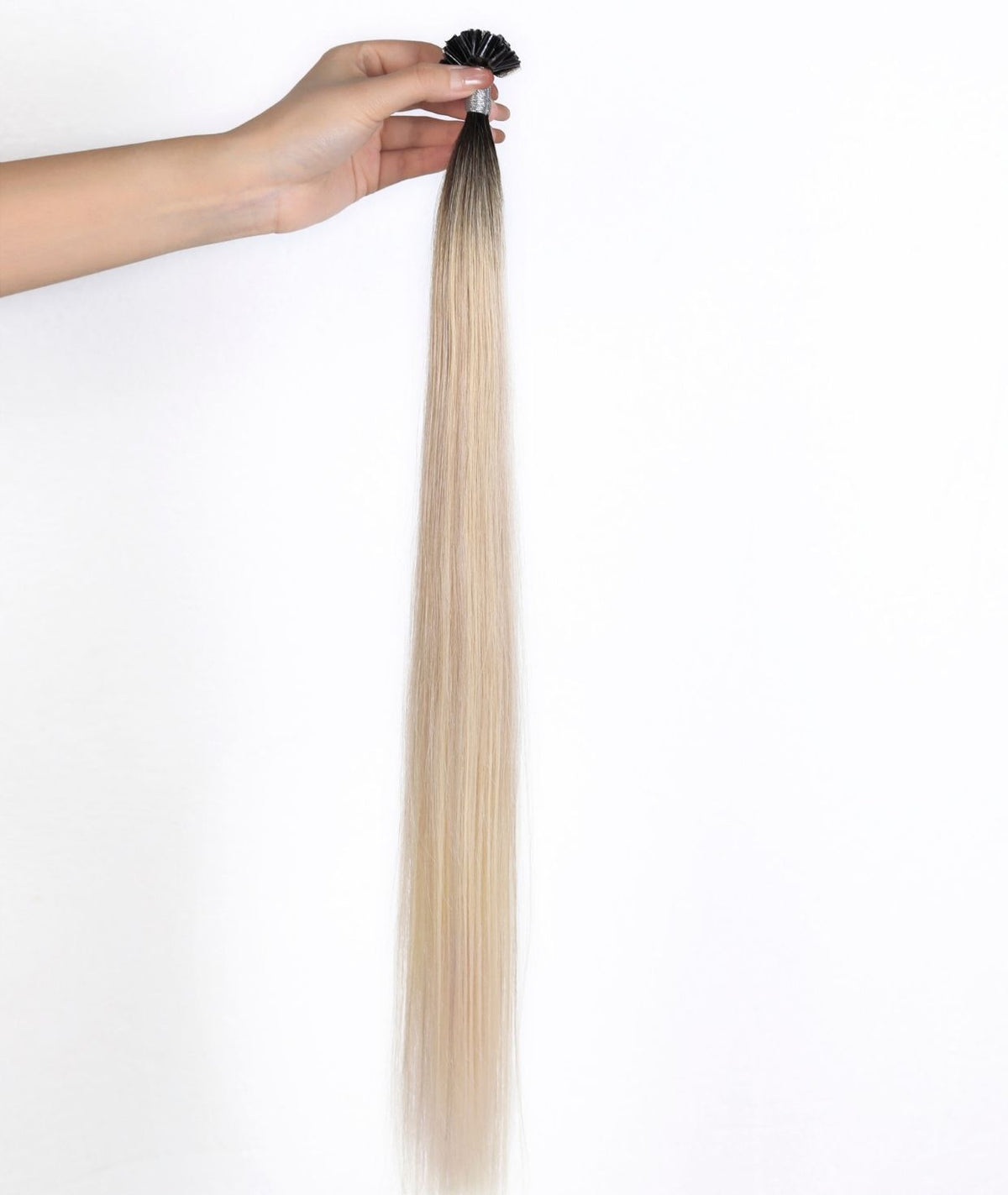 #Iced Coffee Balayage Nano Tip Hair Extensions — Value Grade