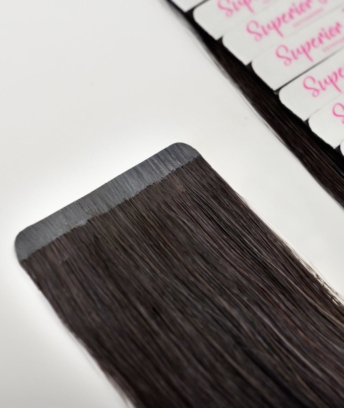 #1B Off-Black Ultra Seamless Tape In Extensions — Value Grade