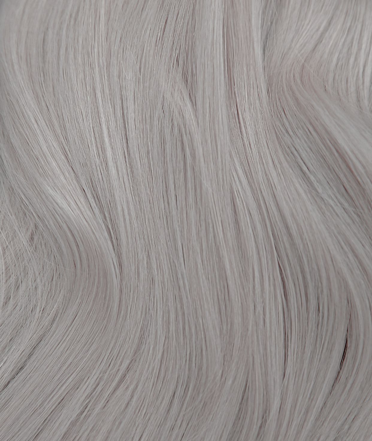 #Pearl Grey Ultra Seamless Tape In Hair Extensions