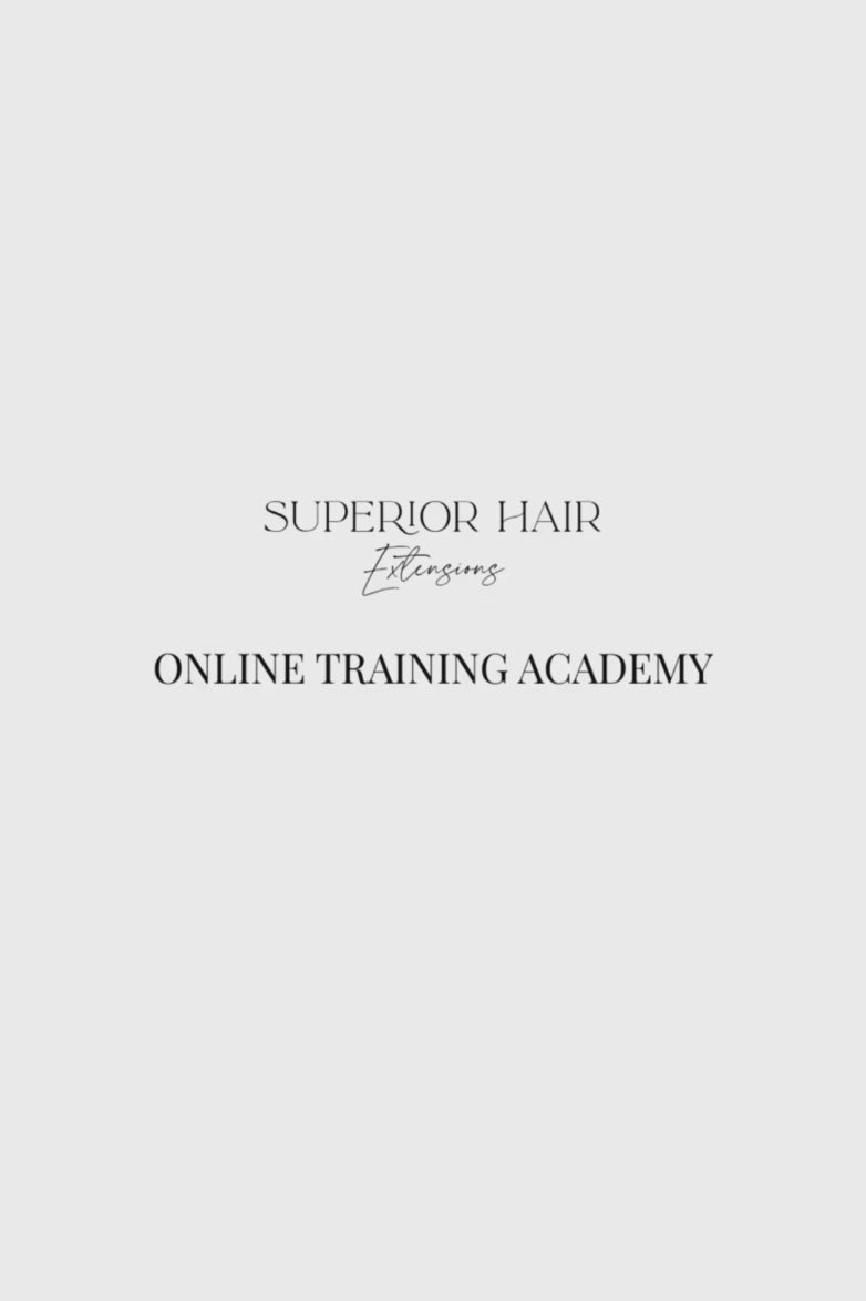 Load video: Tape In Training Course Online