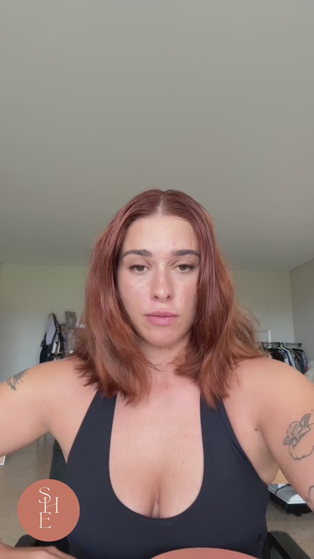 Load video: #33 Auburn Ponytail Extensions