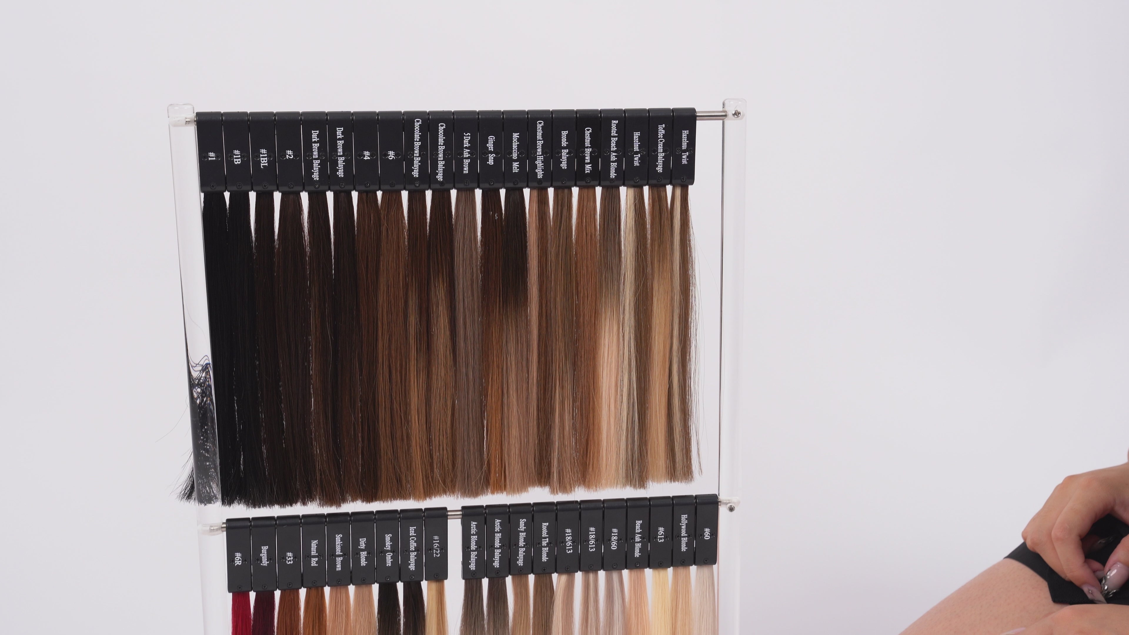 Load video: Superior Hair Colour Stand