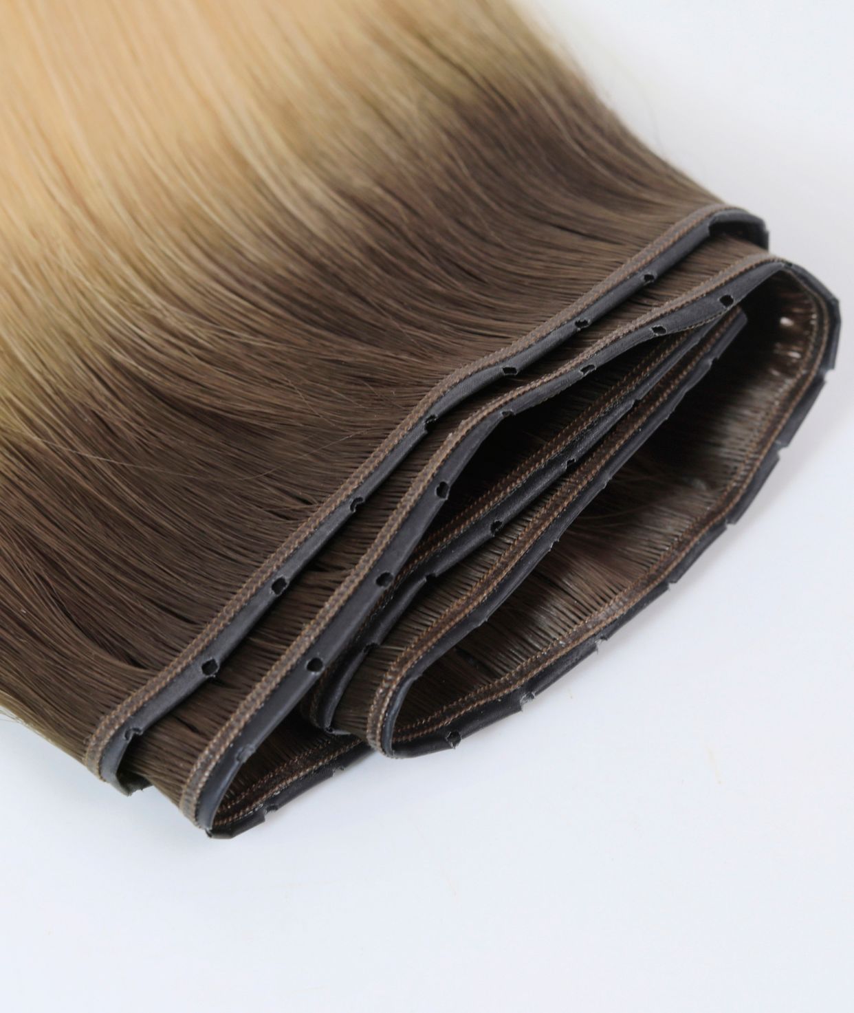 #Rooted Beach Ash Blonde Superior Butterfly Weft™ Hair Extensions (NEW)