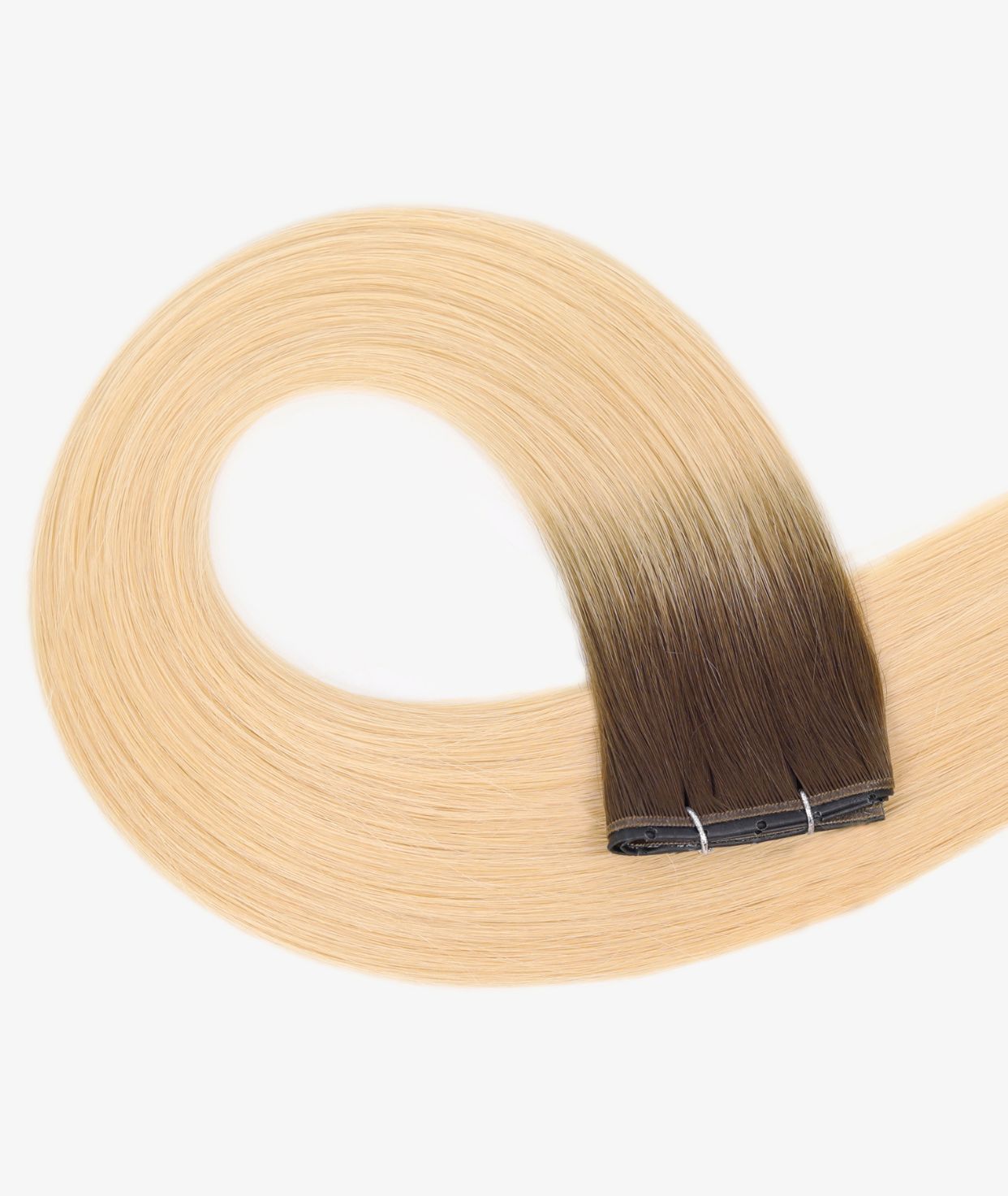#Rooted Beach Ash Blonde Superior Butterfly Weft™ Extensions (NEW)