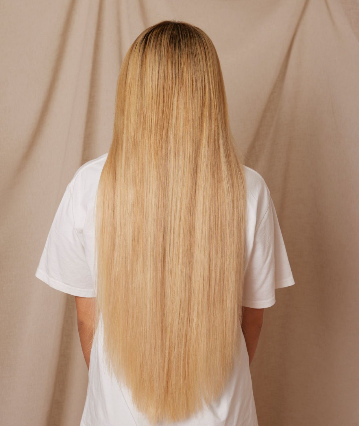 #Sandy Blonde Balayage Classic Clip In Hair Extensions 9pcs