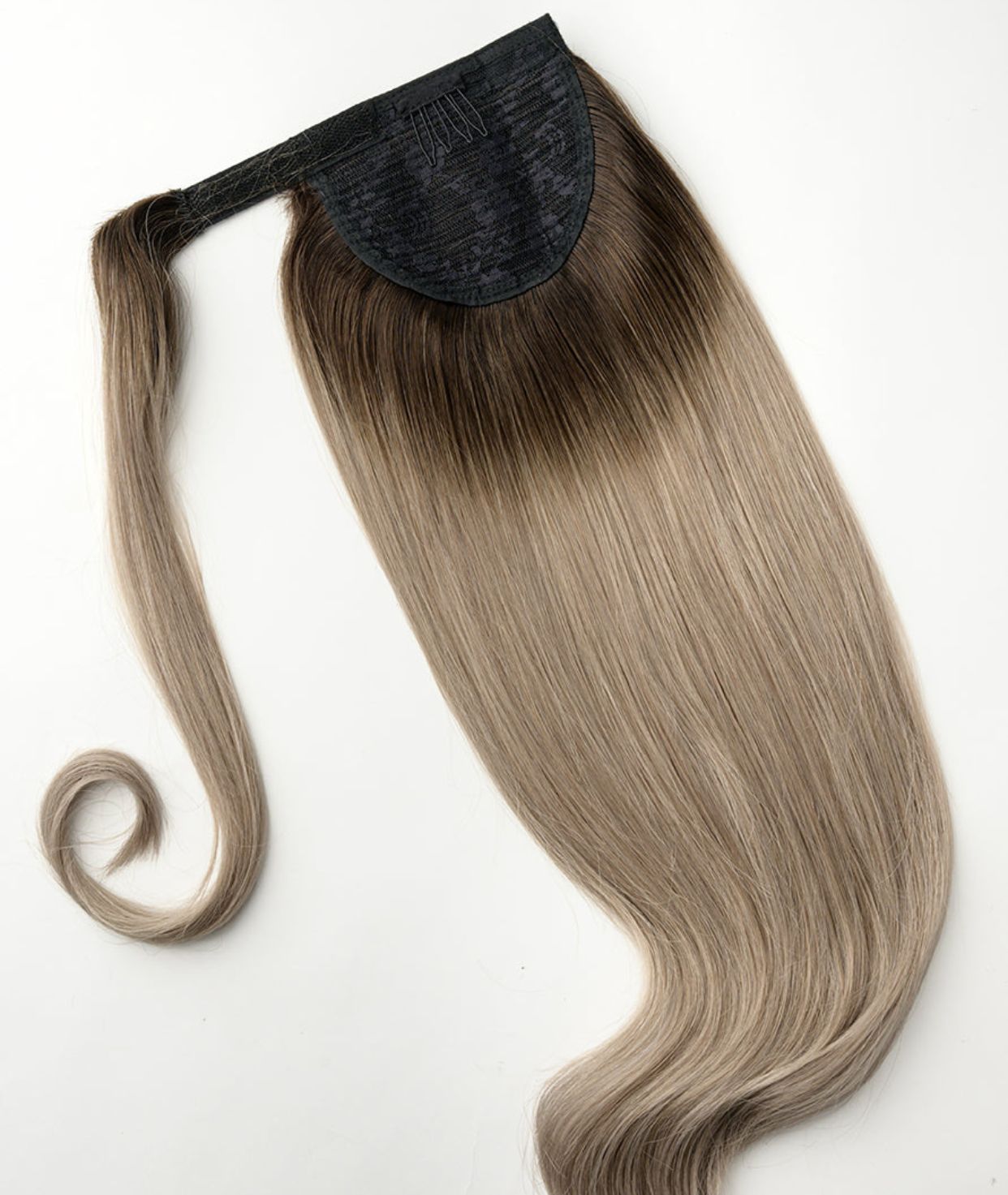 #Smokey Ombre Ponytail Hair Extensions