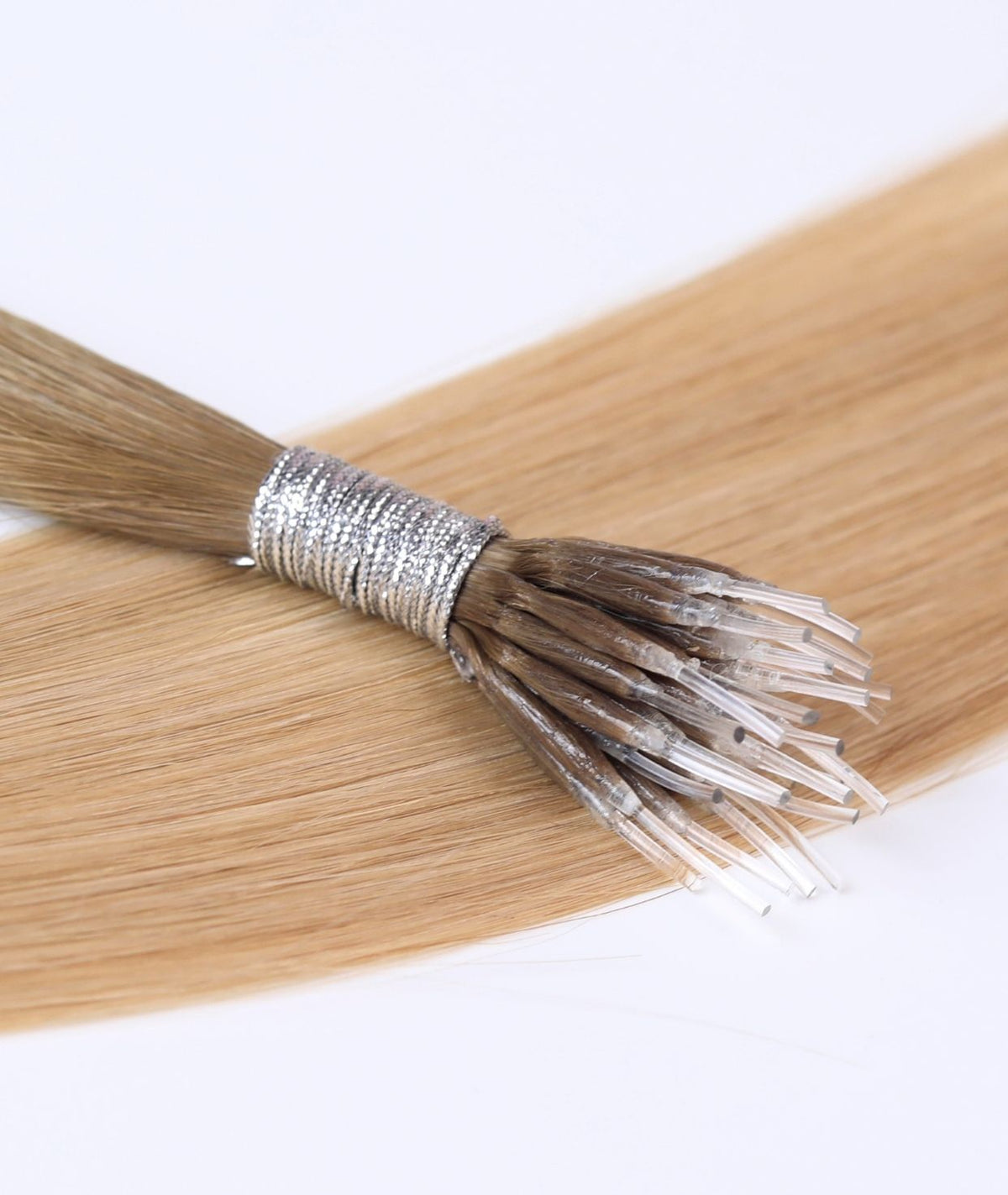 #Toffee Cream Balayage Nano Tip Hair Extensions — Value Grade