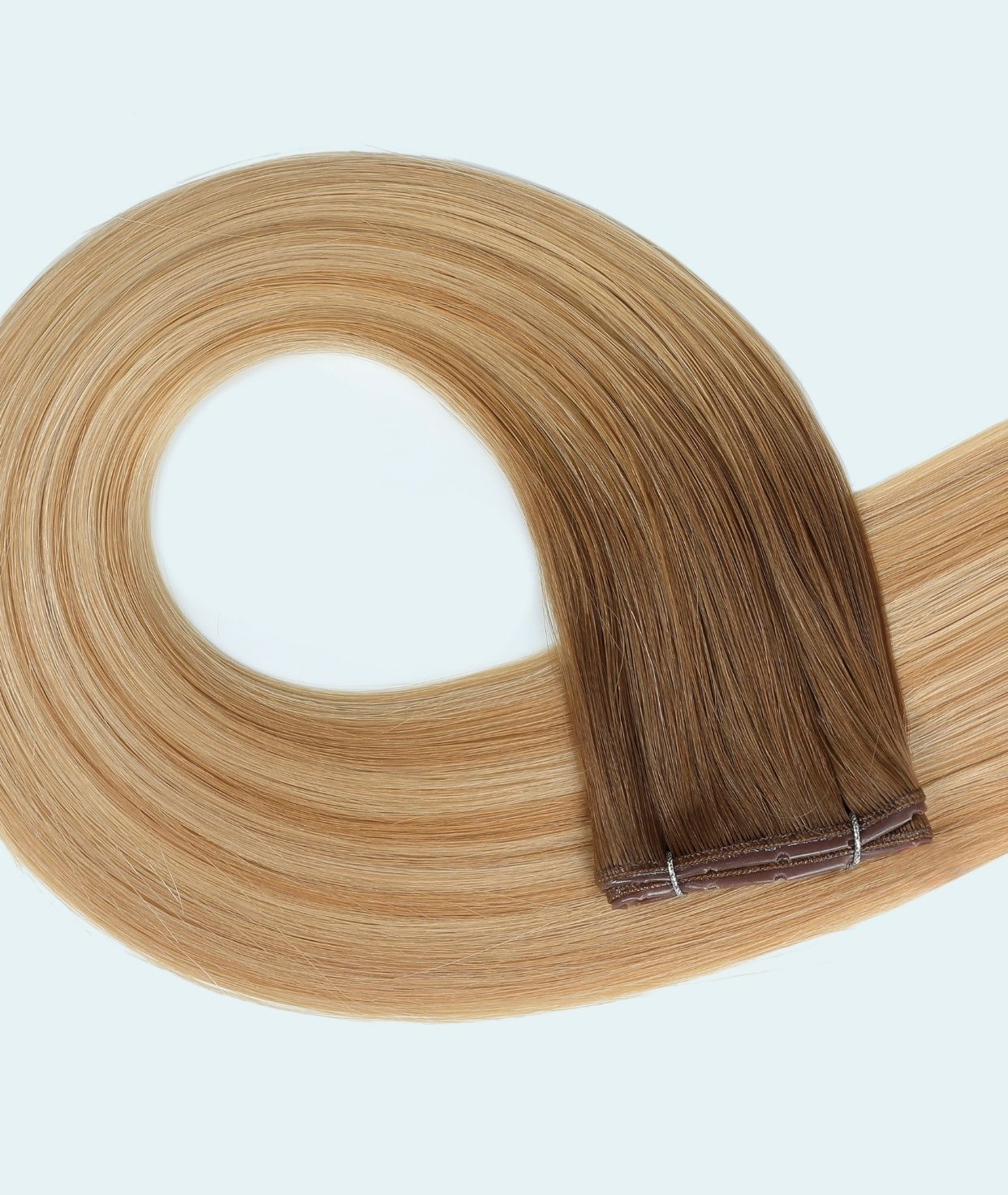 #Toffee Cream Balayage Superior Butterfly Weft™ Extensions