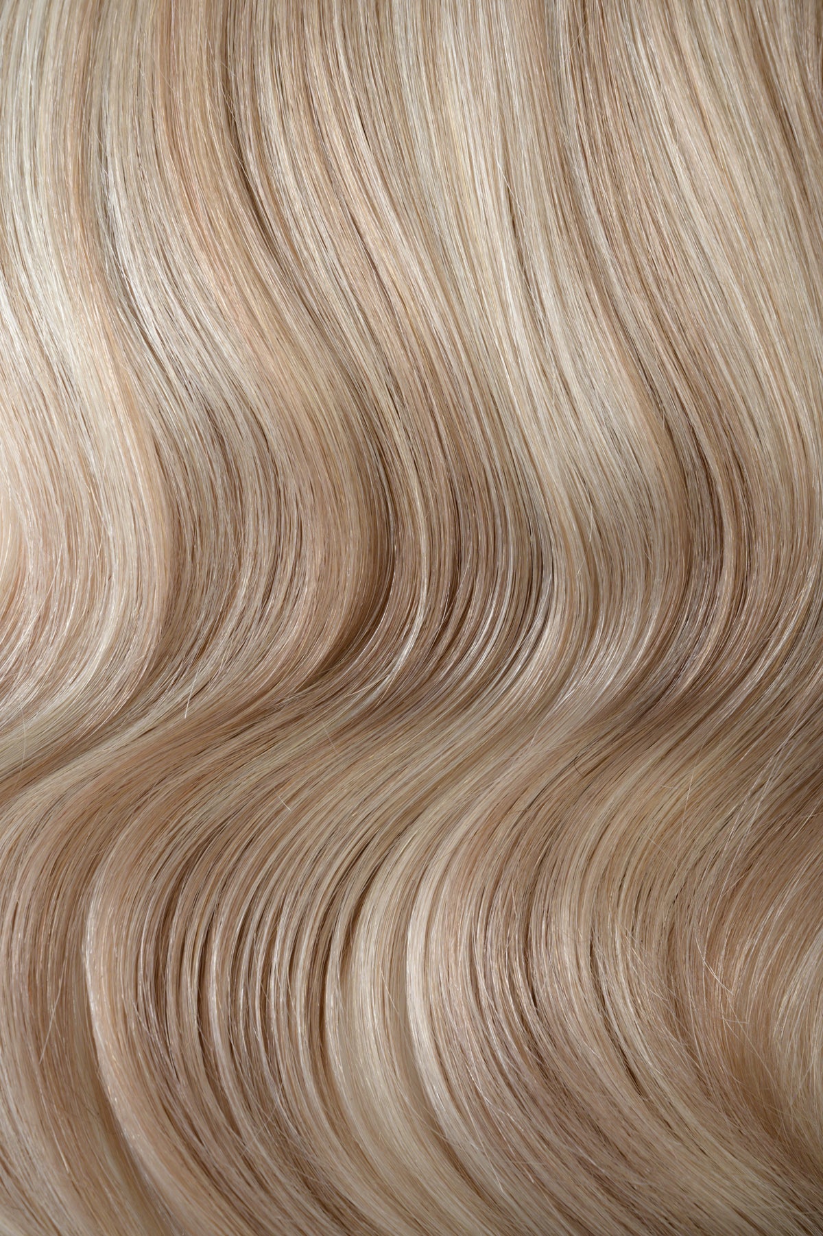 #18/60 Pearl Ash Blonde Highlights Traditional Weft Extensions