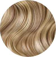#18/613 Ash Blonde Highlights Seamless Clip In Hair Extensions