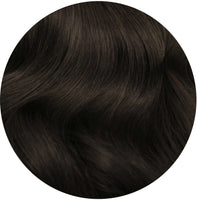 #1BL Darkest Brown Classic Halo Hair Extensions