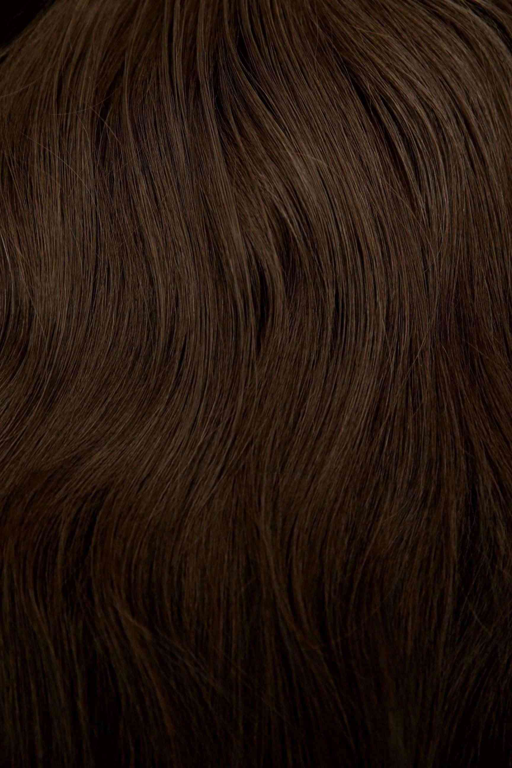 #2 Dark Brown Ponytail Extensions — Value Grade