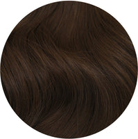 #2 Dark Brown Seamless Clip In Hair Extensions