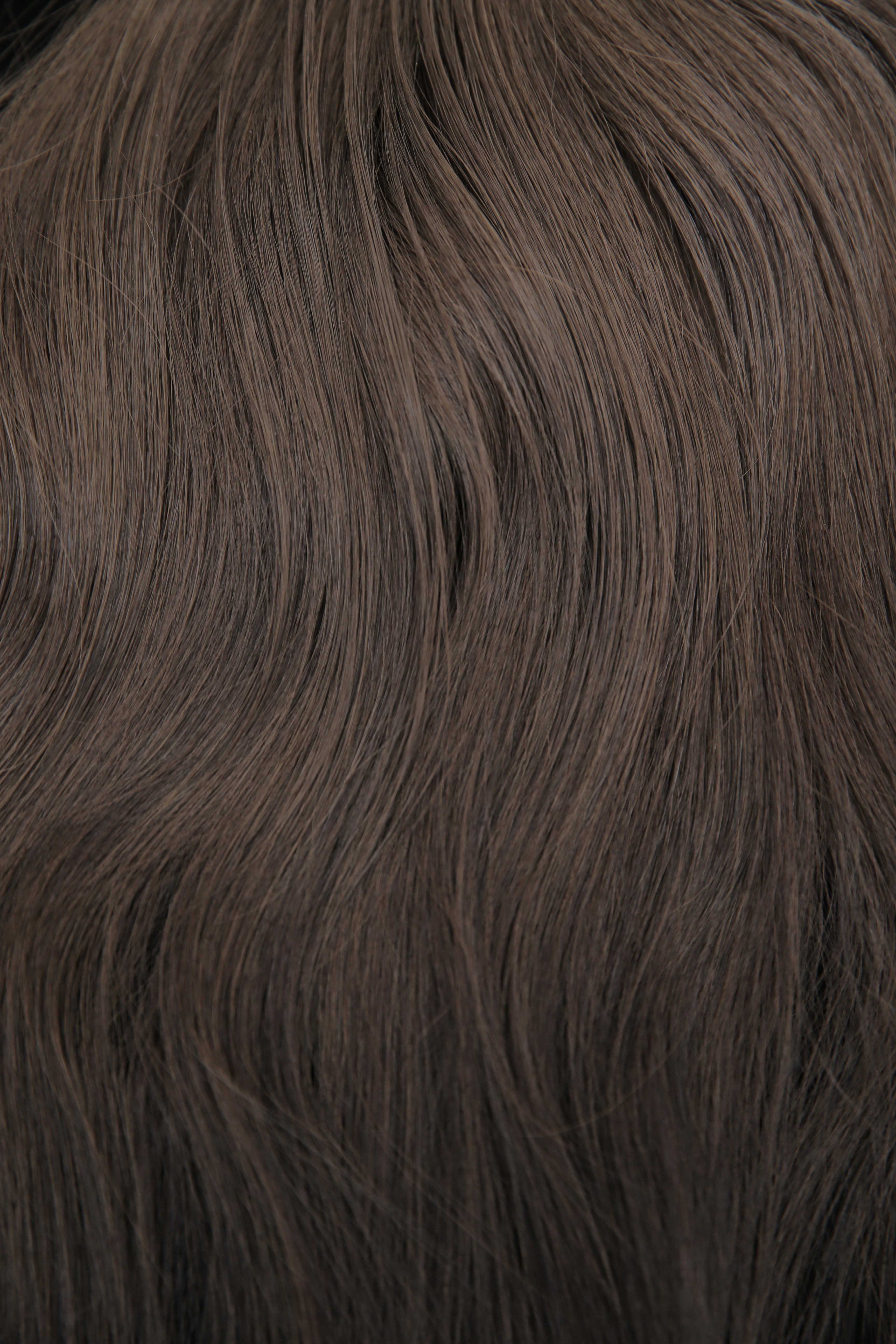 #4 Chocolate Brown Clip In Fringe