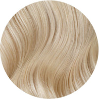 #60 Whitest Ash Blonde Hand Tied Weft Extensions