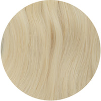 #613 Platinum Blonde Seamless Clip In Hair Extensions