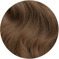 #8 Natural Light Brown Genius Weft Hair Extensions