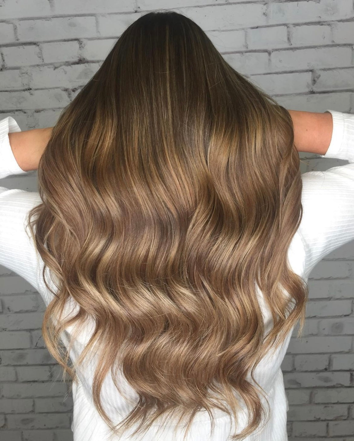 #Bronde Balayage Seamless Clip In Hair Extensions
