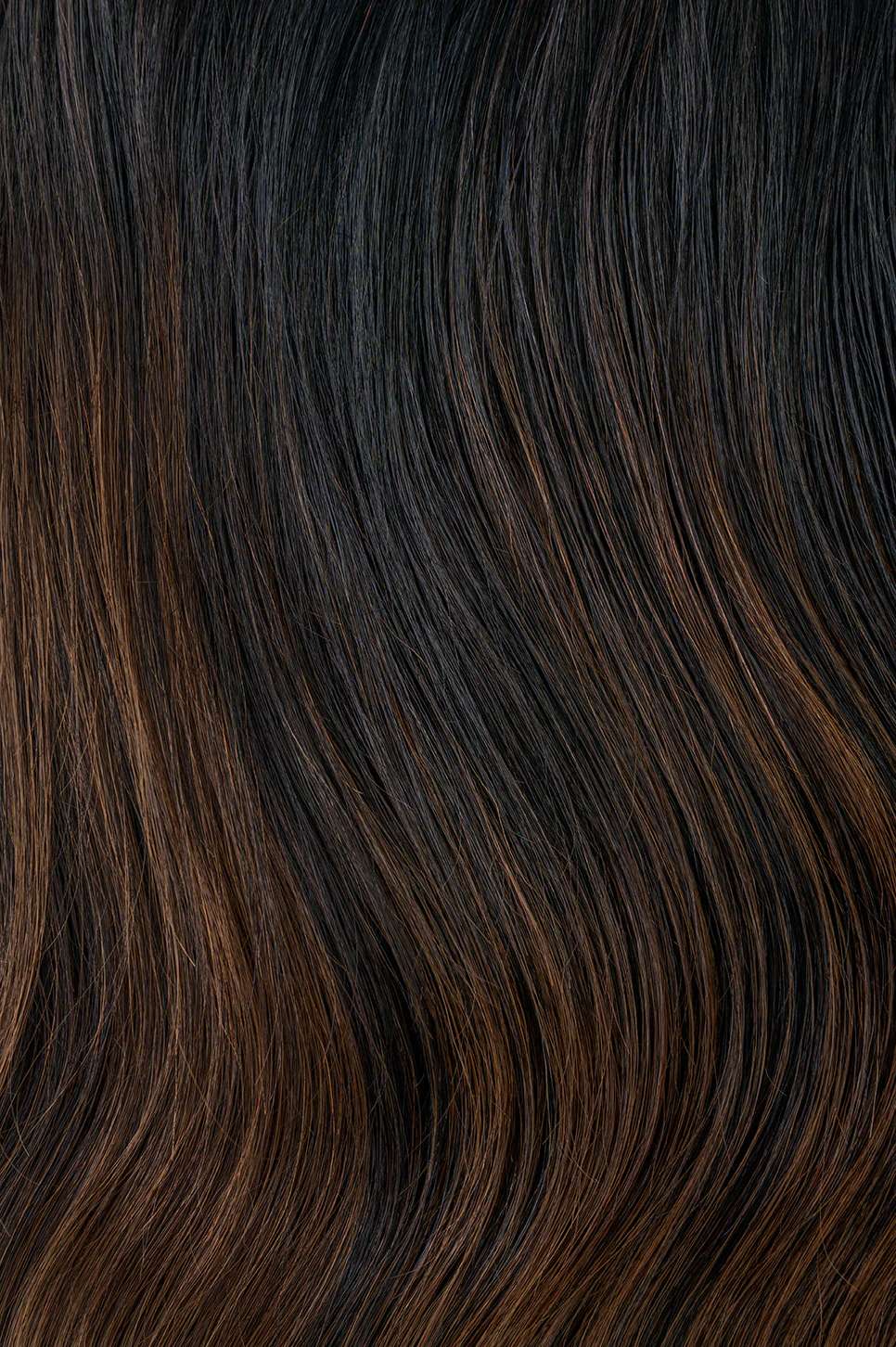 #Off Black Balayage Ponytail Extensions — Value Grade