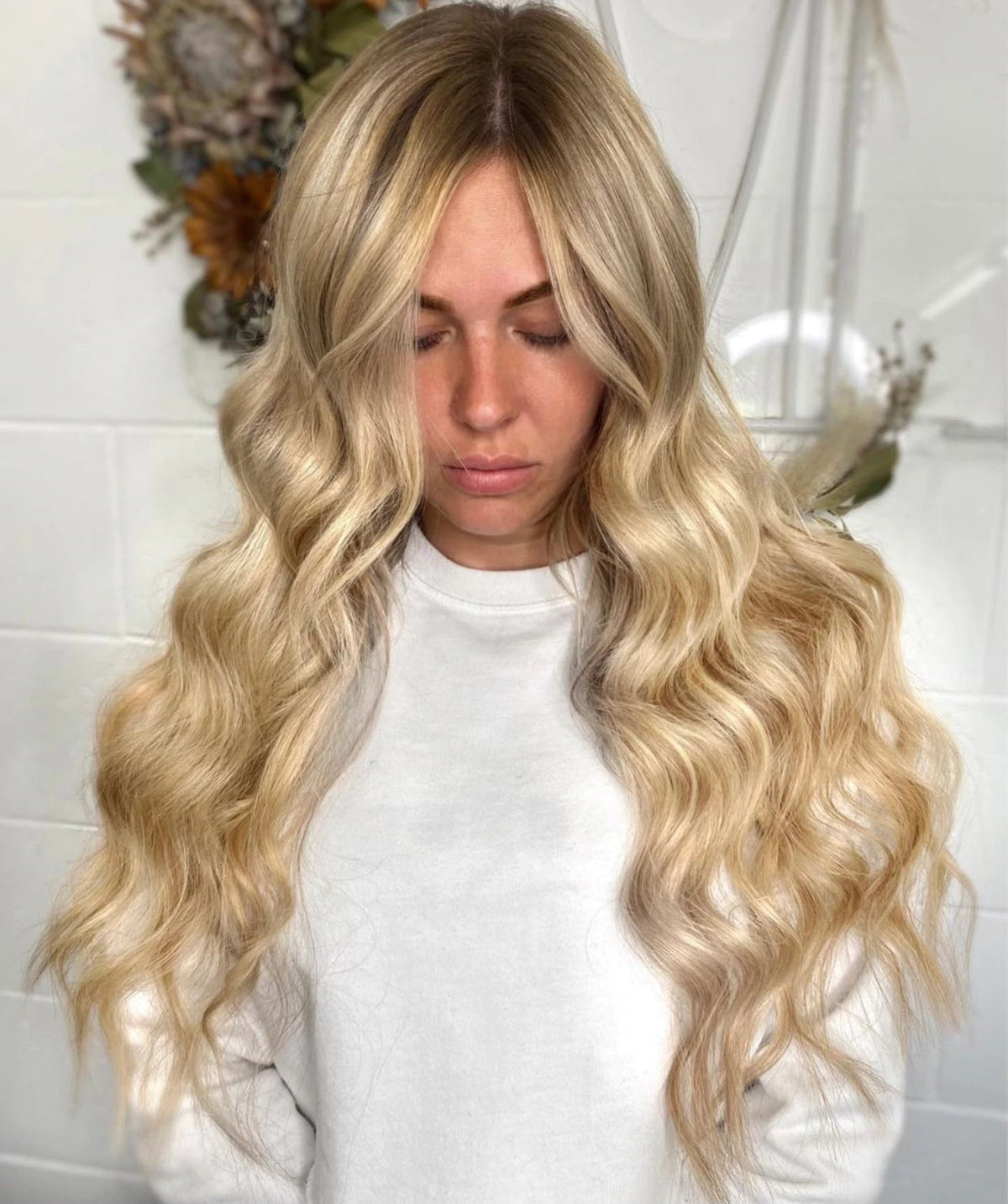 #Toffee Cream Balayage  Ultra Seamless Tape In Extensions