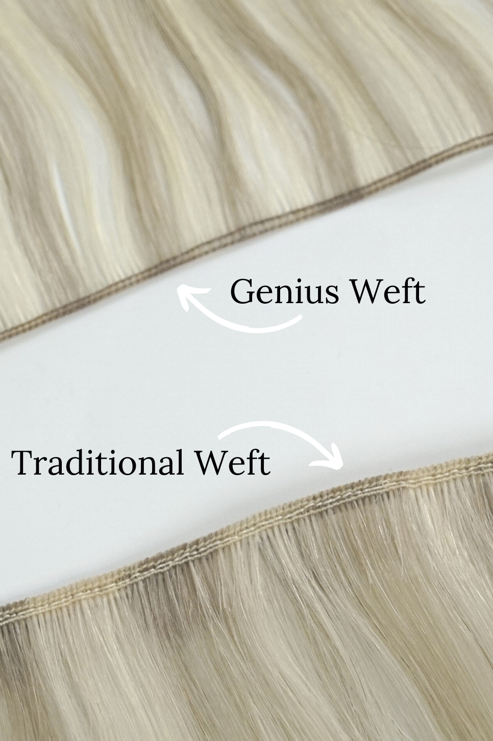 #1B Off Black Genius Hair Weft Extensions