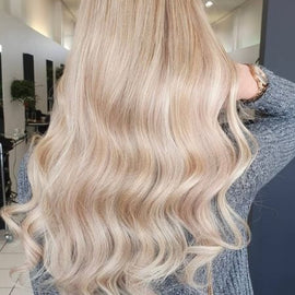 colour: #Sandy Blonde Balayage